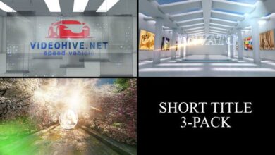 Videohive - 3 Short Titles Pack - 32315524
