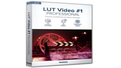 اصدار جديد Franzis LUT Video #1 professional 1.14.03607 كامل