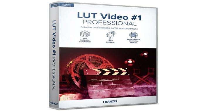 اصدار جديد Franzis LUT Video #1 professional 1.14.03607 كامل