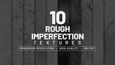 10 النقص الملمس خدش 10 Imperfection Scratch Texture