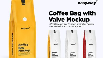 موك اب كيس قهوة مع صمام