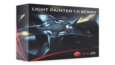 KM-3D - Light Painter v1.0 for 3ds max