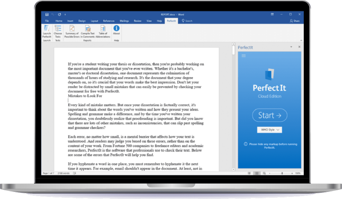 تحميل مجاني Intelligent Editing PerfectIt Pro 4.1.14.0 للتدقيق اللغوي