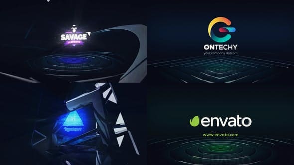 Videohive - Black Metallic Logo Reveal - 29716115