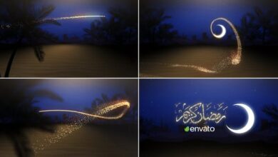 رمضان كريم وللعيد Videohive - Ramadan Logo Intro - 31022380