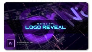 Videohive - Techno Digital Logo Reveal - 32798695