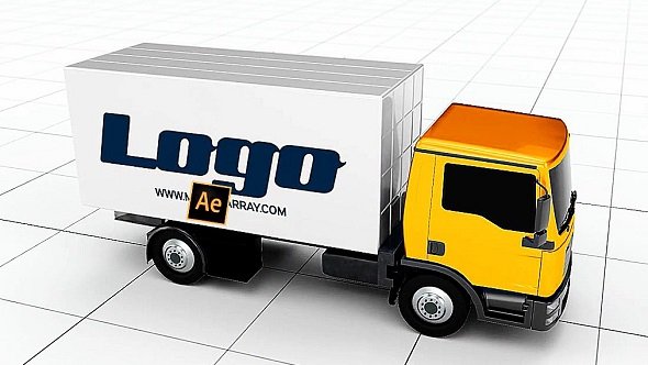 شعار الشاحنة Truck Logo 621 - Project for After Effects