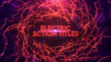 عناوين العمل الكهربائي Videohive - Electric Action Titles - 32904674 - Project for After Effects