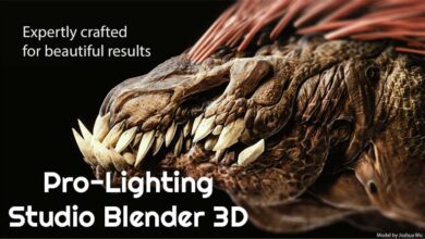 Blender Market - Pro-Lighting: Studio Blender 3D v1.2.8