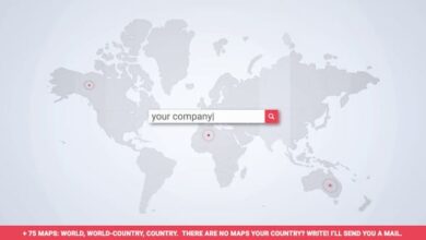 شعار خريطة البحث Videohive - Search Map Logo - 20751943