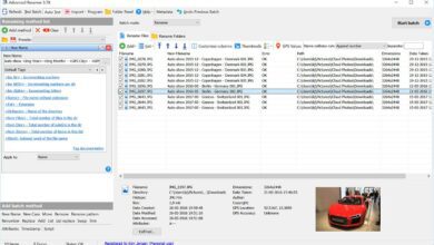 جديد Advanced Renamer Commercial v3.88 الحل الأمثل لإعادة تسمية مجموعات الملفات بسرعة