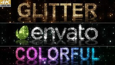 Videohive - Glitter Lights Logo - 20088880