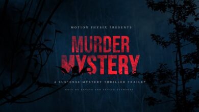 جريمة قتل الغموض التشويق Videohive - Murder Mystery Suspense Trailer