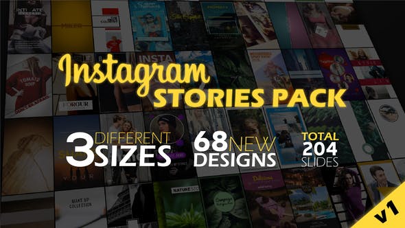 Instagram Stories Pack Template Previewupdated v1