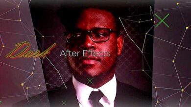 عرض الشرائح المظلمة الرائعة Cool Dark Slideshow 94 - Project for After Effects