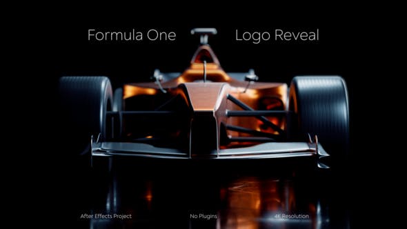 شعار سباقات الفورمولا Videohive - Formula One Racing Logo Reveal 32210985