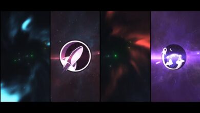 Videohive - Space Wormhole Logo - 33205081