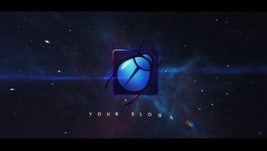 شعار الفضاء Videohive - Space Logo Reveal - 32905068 - Project for After Effects