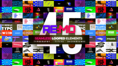 Videohive - REMO - Looped Elements! - 23861282