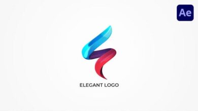 شعار أنيق Videohive - Elegant Logo Reveal 32518453