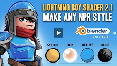 Gumroad - Lightning Boy Shader v2.1 for Blender