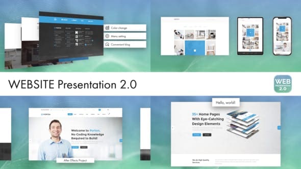 Videohive - Website Presentation 23866722