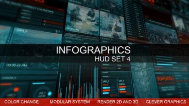 Videohive - Infographics HUD smart graphics - 22651875