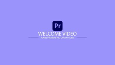 كورس Skillshare Premiere Pro Crash Course