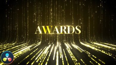دا فينشي ريزولف Videohive - Awards Titles - DaVinci Resolve - 33197557