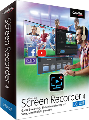 تحميل مجاني CyberLink Screen Recorder Deluxe 4.2.9.15396 Multilingual الاصدار الكامل