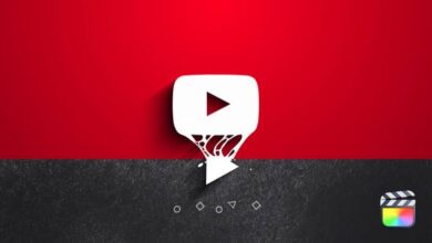 ماك Videohive - Youtube Minimal Liquid Logo - 33214820