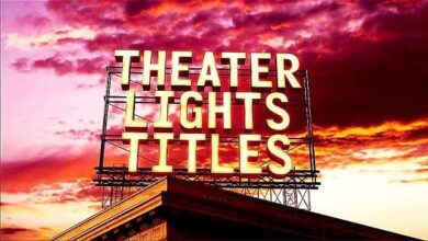 عناوين أضواء المسرح Theater Lights Titles 787600 - Project for After Effects