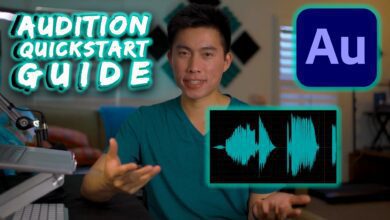 كورس تحسين الصوت او التعليق الصوتي ببرنامج Adobe Audition