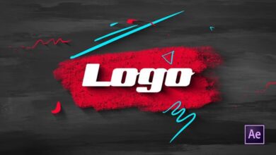 Videohive - Brush Scribble Logo 33277782