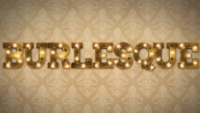 Videohive - Burlesque Light Bulb Letters - 19468356