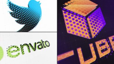 شعار السداسي Videohive - Hexagon Logo Reveal - 33368564