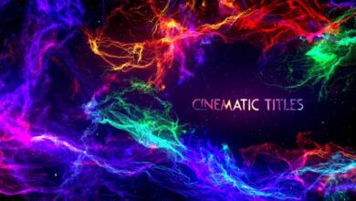 Videohive - Space Nebula Titles 33602140