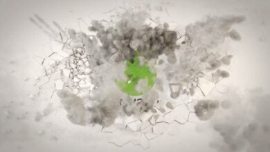 Videohive - Ground Destruction Logo Reveal - 33348578 للبريمير