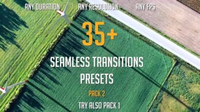 بريست انتقالات للبريمير Motion Array 35+ Seamless Transitions Presets (pack 2)-123438