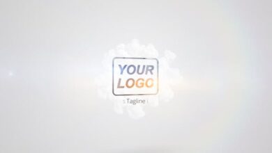 شعار بلينغ النظيف السريع Videohive - Quick Clean Bling Logo 4 - 33351561