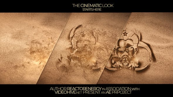 Videohive: Sand Logo Opener - Project for After Effects