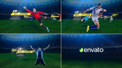 Videohive - Soccer Players - 23980906