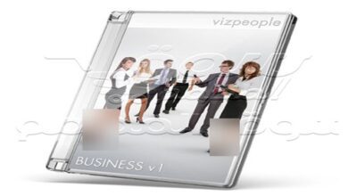 Viz People - Business V1 2D People اعمال/ أشخاص معاصرين وعصريين وذوي مظهر جيد لمشروعك