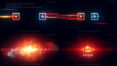 للبريمير Videohive - Epic Logo Collision Transitions - 33327236