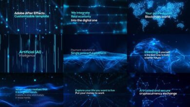 عالم الجسيمات الرقمية | الشكل والضفيرة Videohive - Digital Particle World | Form & Plexus 33389780