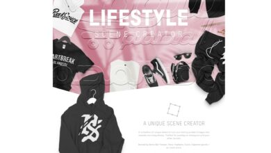 الحزمة كاملة منشئ مشهد أسلوب الحياة CreativeMarket - Lifestyle Scene Creator 4454910