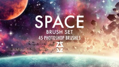 تحميل مجاني فرش الفضاء Space Brush Set 5638938