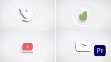 للبريمير Videohive - Simple 3D Logo Reveal (Premiere Version) - 33352629