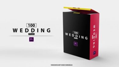 100 عناوين زفاف والحب للبريمير Videohive - 100 Wedding Titles of Love | Premiere Pro - 22581297