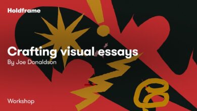 الكورس كامل Holdframe + School of Motion - Crafting Visual Essays with Joe Donaldson